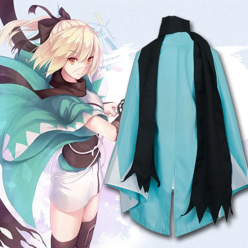 Млечный Путь Аниме Судьба Ночь Fate Zero Okita Souji Kaneyoshi Косплей FGO Костюм сабля костюм |