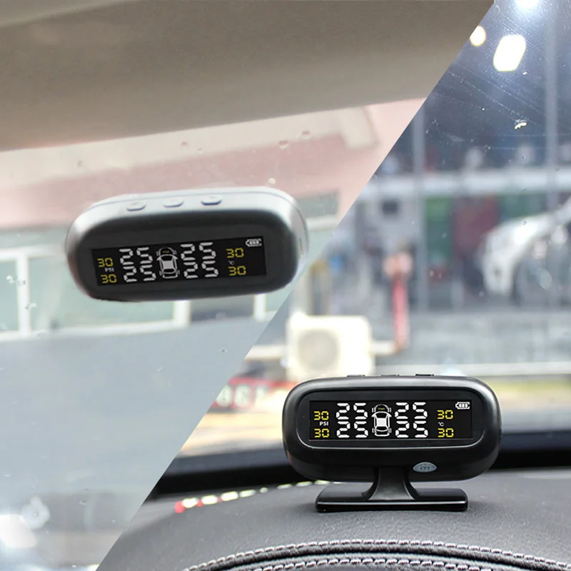 Умный автомобиль Tpms ароматерапия система контроля давления в шинах солнечной