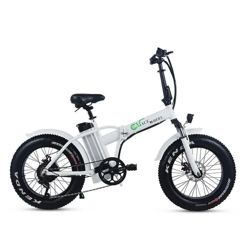 20 дюймов Электрический Снежный велосипед 48 В литиевый 500 Вт Мотор заднего