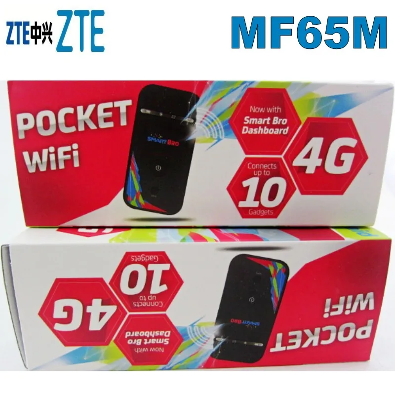 100 шт. разблокированный ZTE MF65 MF65M HSPA 21 6 Мбит/с 3G беспроводной маршрутизатор