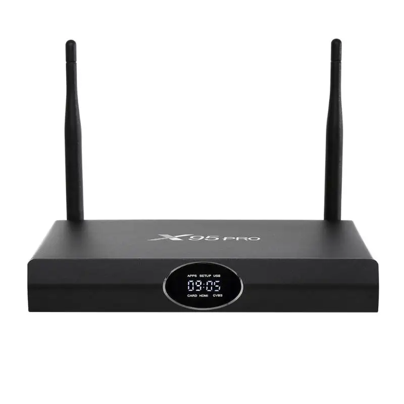 Высокое качество X95 pro Amlogic S905X 4 ядра iptv Android 6 0 BT4.0 приставка для ТВ смарт set top box