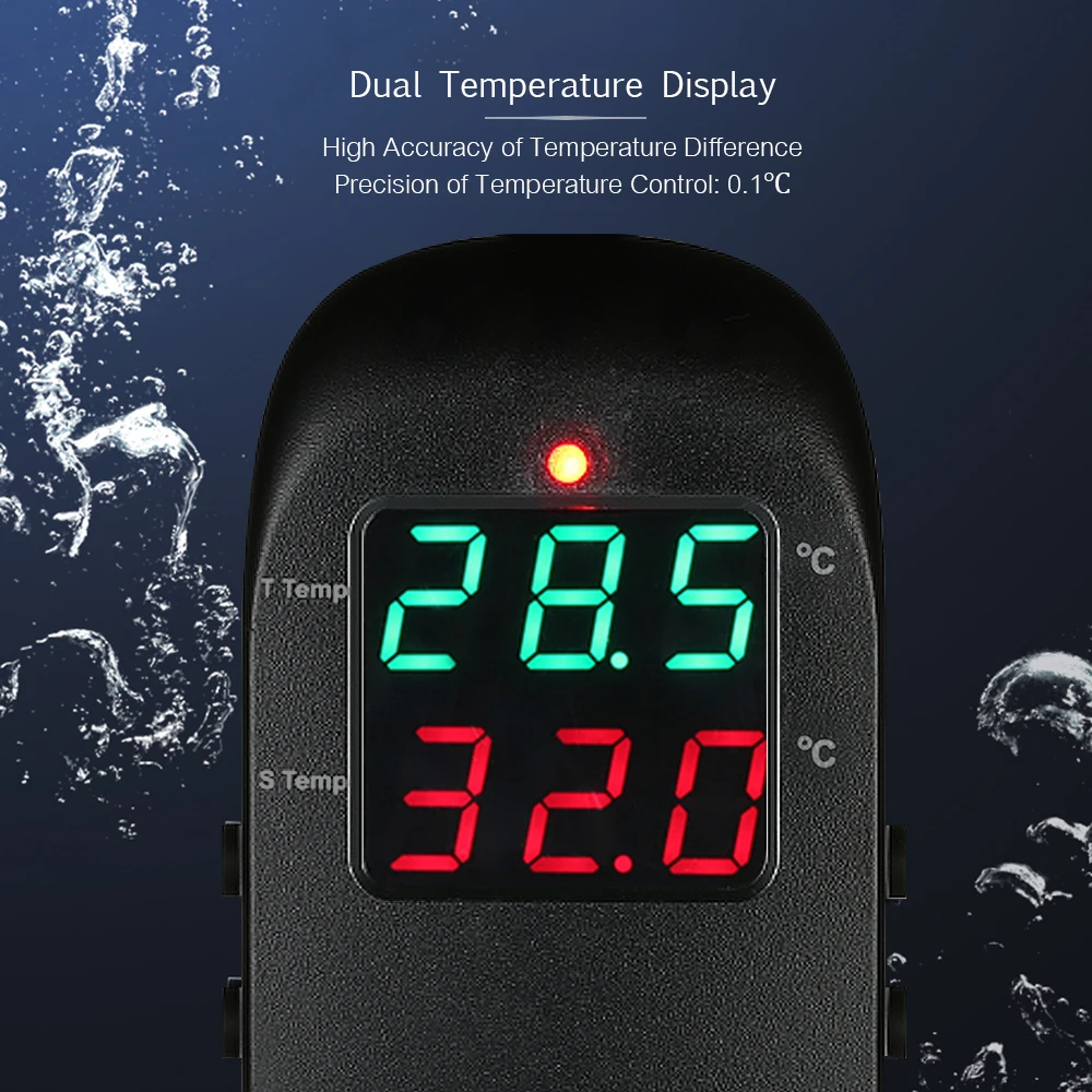

Electronic Thermostat LED Digital Display Breeding Temperature Controller Thermocouple Thermostat with Socket AC 90V~250V