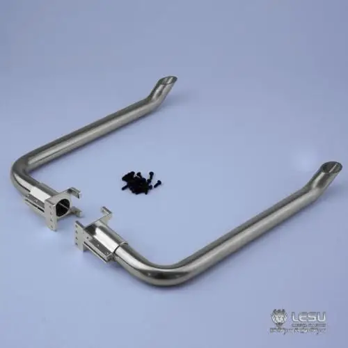 LESU 1/14 RC модель DIY Tamiya Американский король выхлопная труба для грузовика
