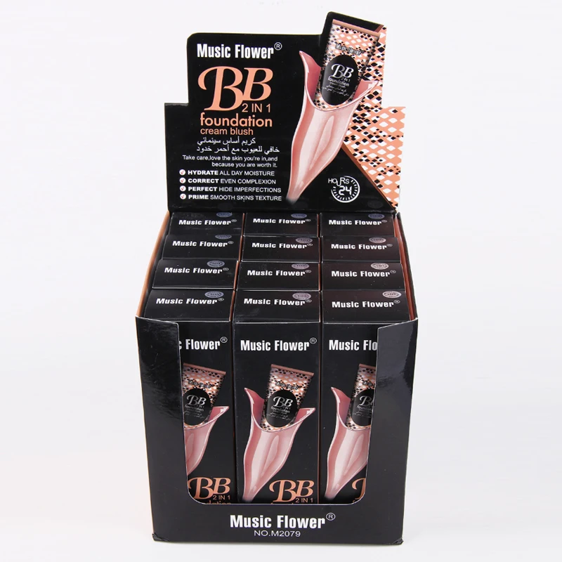 Air Cushion BB Cream Concealer Moisturizing Foundation Makeup Bare Whitening Face Beauty Isolated Naked |