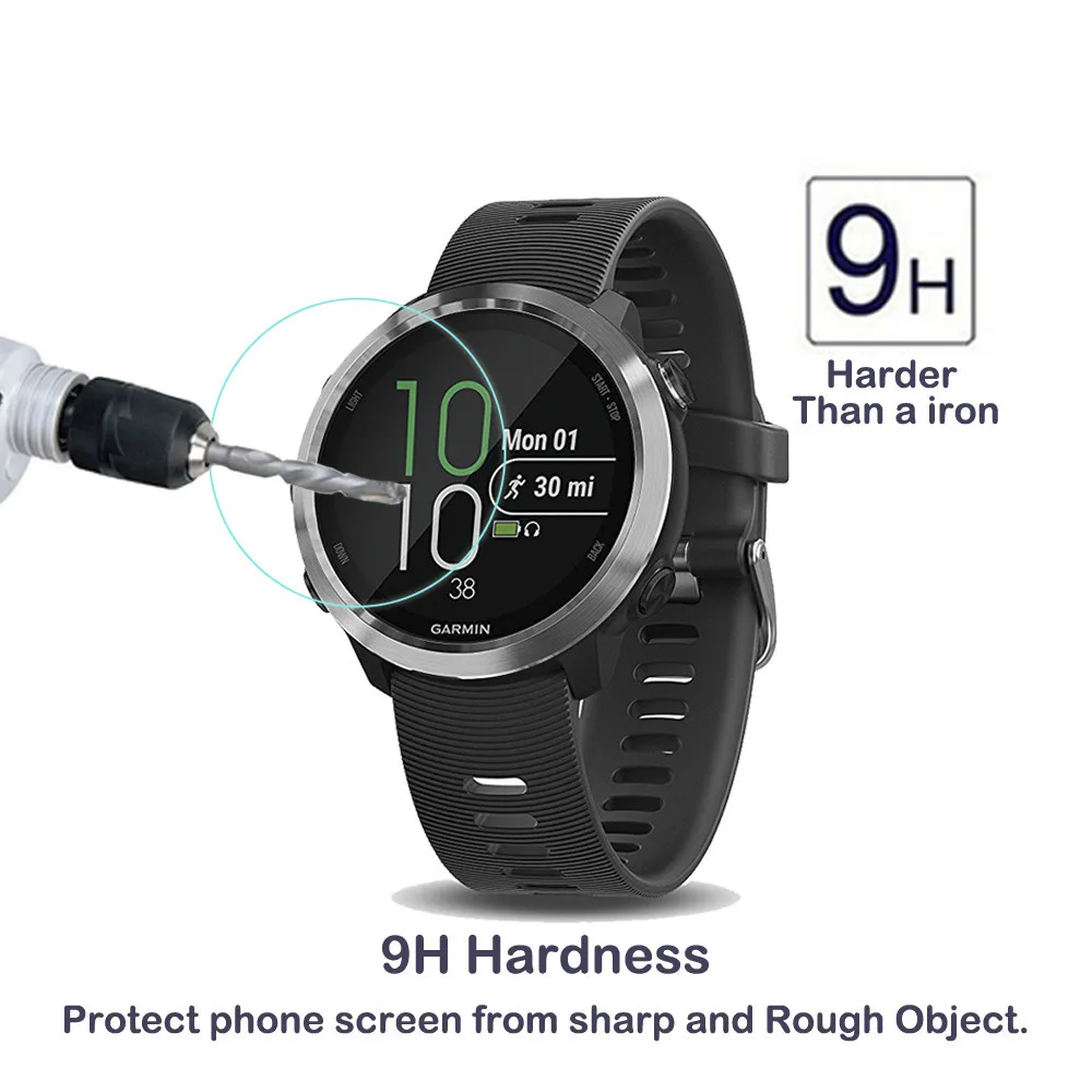 Для Garmin Forerunner 645 0 3 мм 9H прозрачное закаленное стекло Защита для экрана от царапин