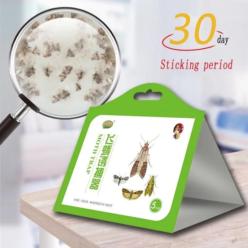 5 шт. наиболее эффективным моли ловушки для насекомых моль отпугиватель