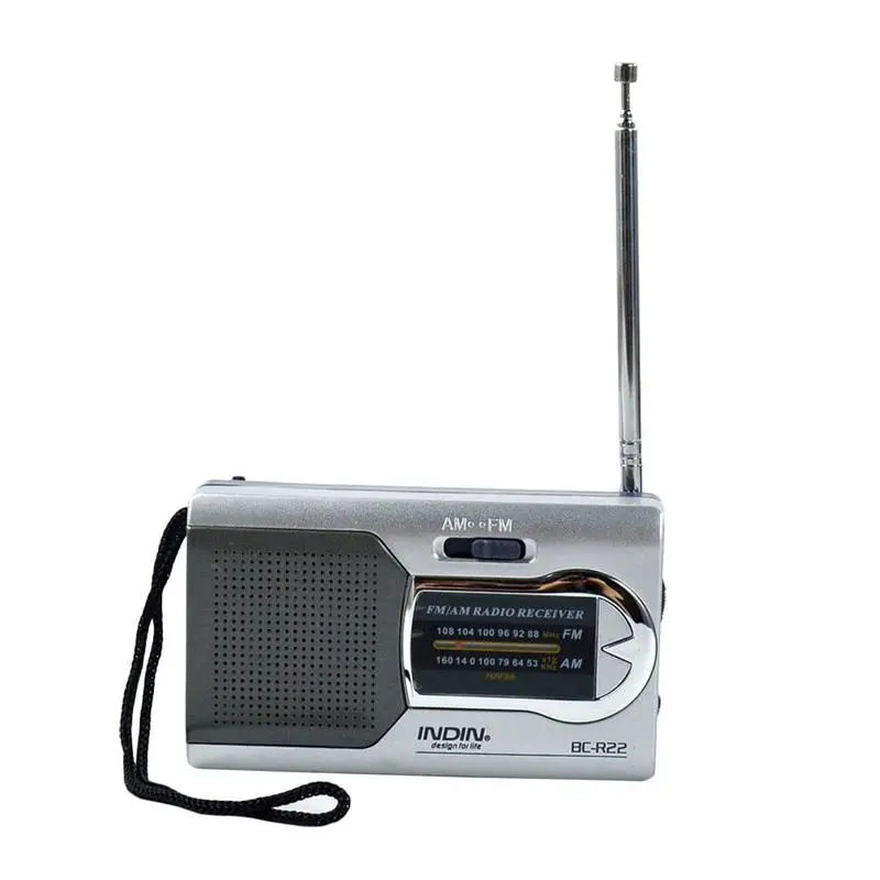 Портативный AM FM радиоприемник со встроенным динамиком встроенный динамик
