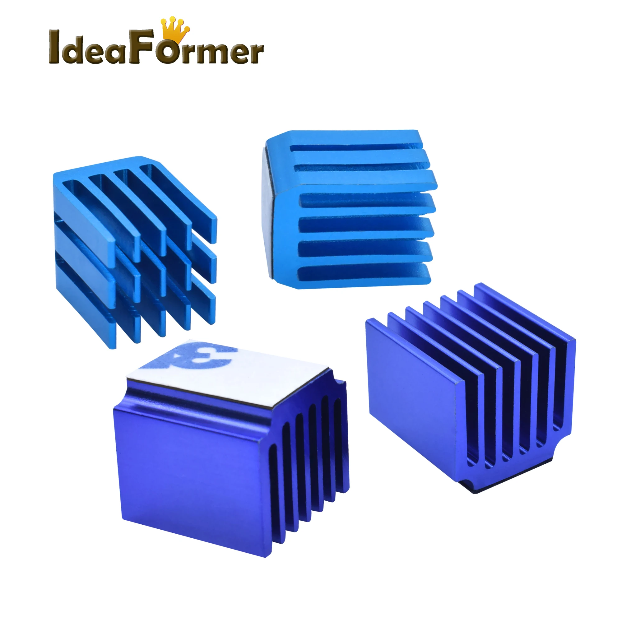 

4/5/10Pcs 3D Printer Parts A4988 DRV8825 LV8729 TMC2100 TMC2208 Stepper Motor Driver Module Heat Sink Cooling Block Heat Sink.