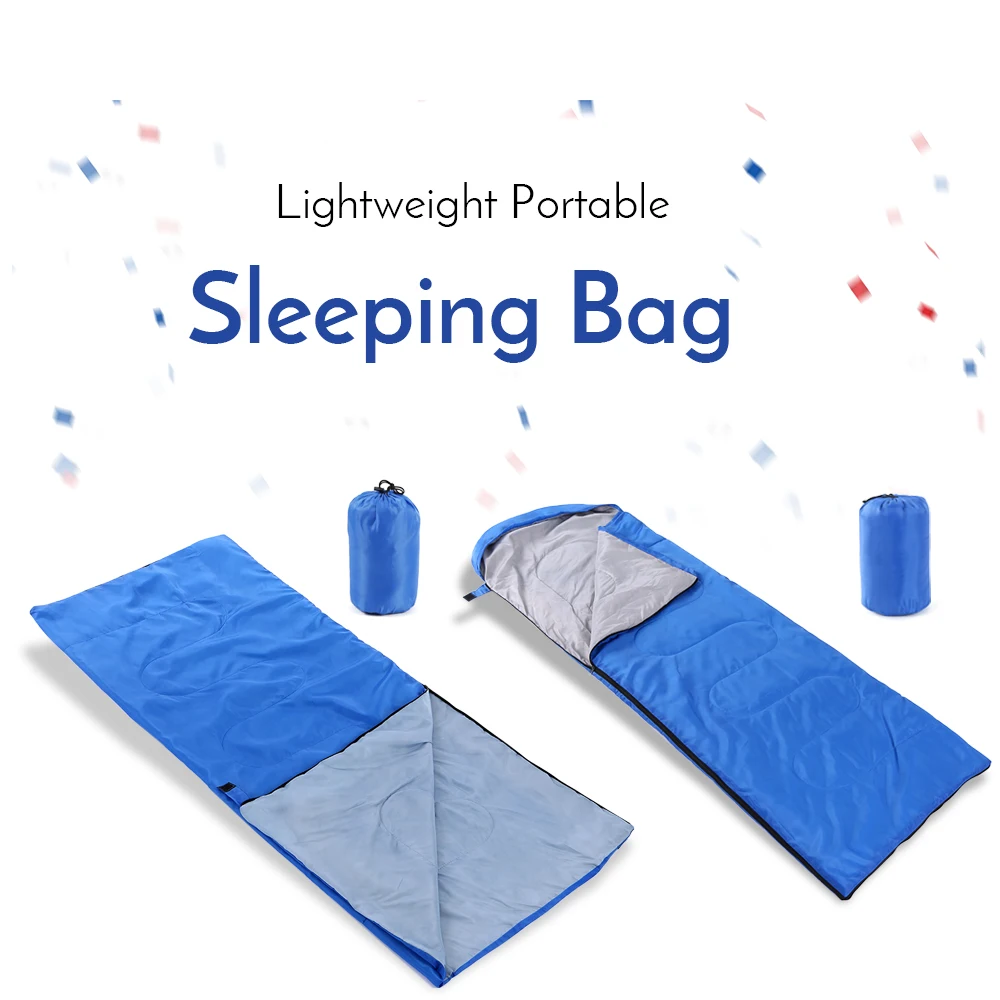 

Lixada Outdoor Sleeping Bag Water Repellent Ultra Light Sleeping Bag Camping Sleeping Bag Packable Backapacking Travel