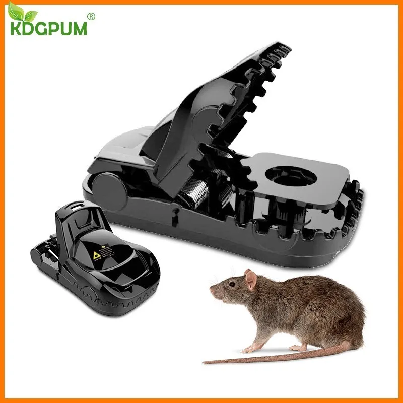 

Reusable Thicken Plastic Rat Killer Mice Mouse Traps Mousetrap Bait Snap Spring Rodent Catcher Pest Control