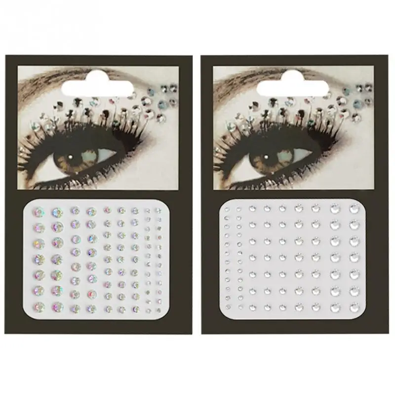 Маскарадное украшение для глаз DIY ювелирные изделия Акриловые стразы вечерние