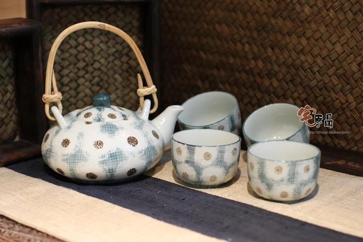 Японский чайный чайник чашка комбинированный костюм керамический кунг-фу