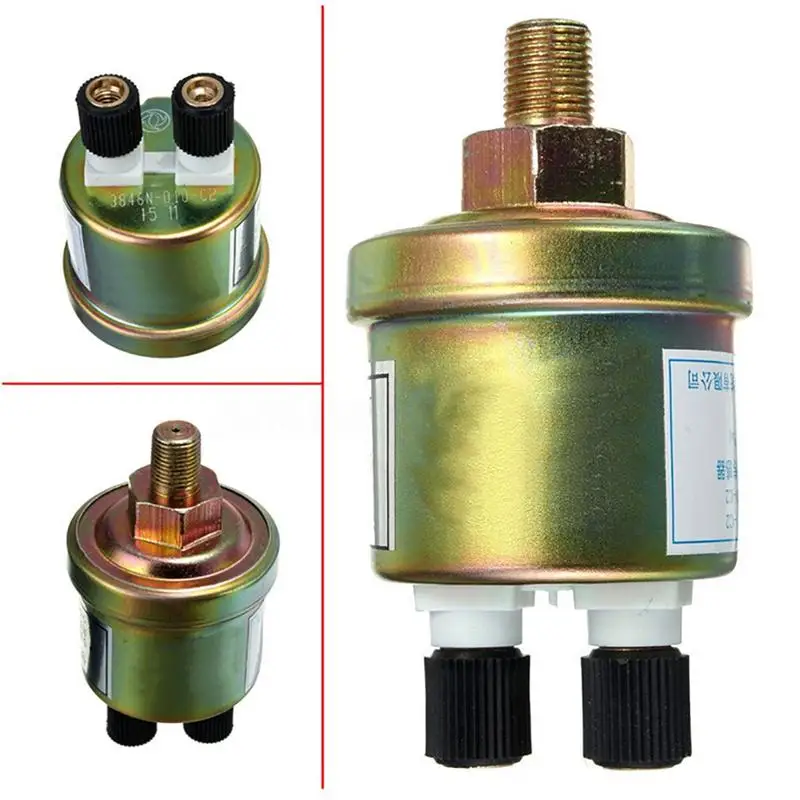 Автомобильный датчик давления масла 1/8NPT с двумя головками Индукционная заглушка