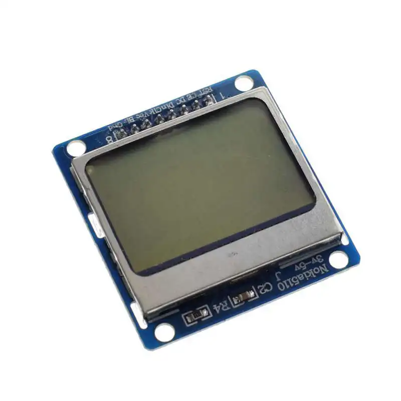 Умная электроника ЖК модуль монитор синий адаптер подсветки Pcb 84x48 Lcd для Nokia 5110