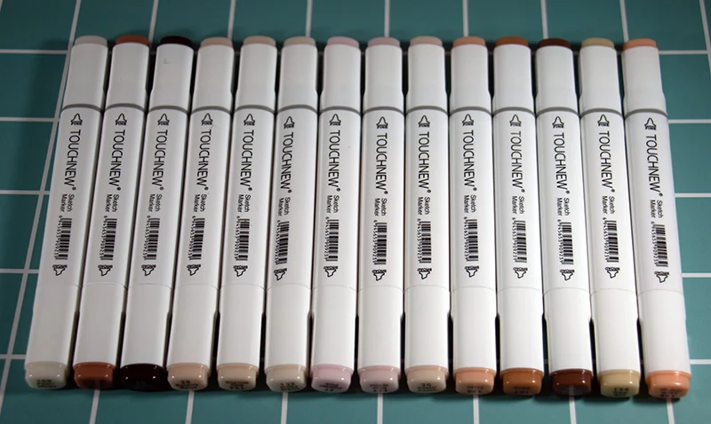 TOUCHNEW Copic Знаки 30/40/60/80 Цвета комплект анимация Рисование манга школа рисования
