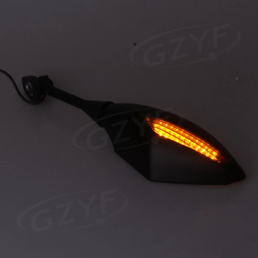 Зеркала заднего вида GZYF для Honda CBR 600RR 2003 2008 1000RR 2004 2005 2006 2007 Светодиодные