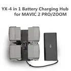 Зарядное устройство Mavic 2 4 в 1, умный разветвитель для аккумуляторов, светодиодный экран для DJI Mavic 2 ProZoom Access