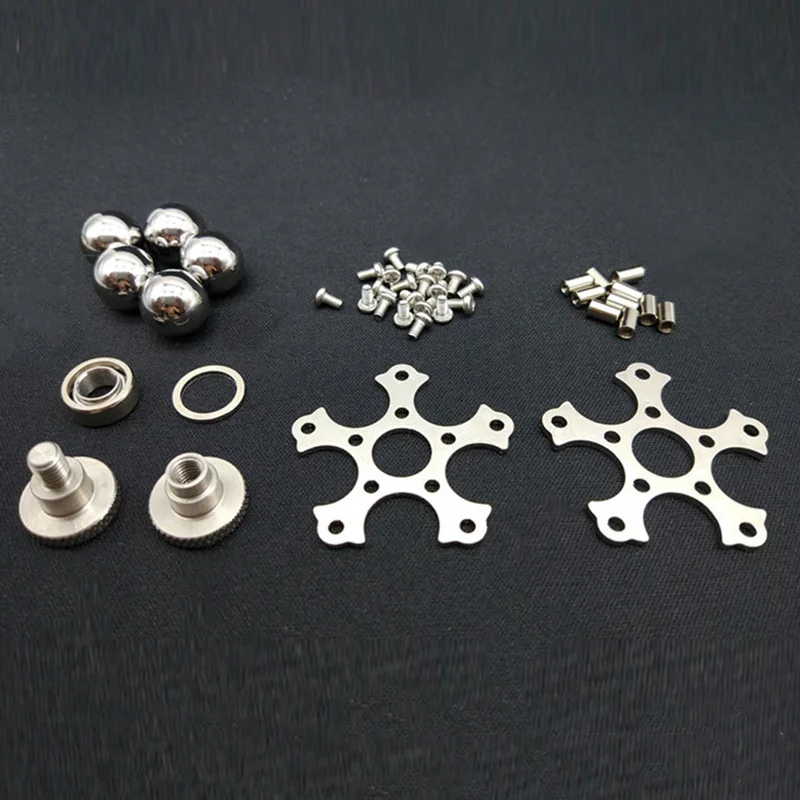 1 шт. нержавеющая сталь шары Дети Fidgat игрушка гироскопа 3D EDC ручной палец Spinner Для