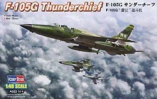 Hobbyboss 1/48 80333 F-105G thunderhead | Игрушки и хобби