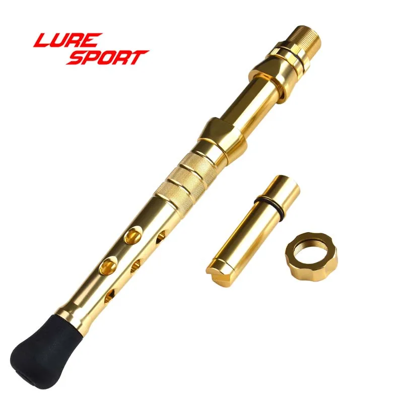 LURESPORT сверхмощный алюминиевый Троллинг анальная резиновая катушка FUJI сиденье