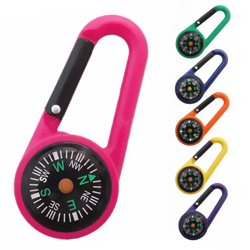 Пластик альпинистская пряжка Компас Быстрый висящий на открытом воздухе Пряжка