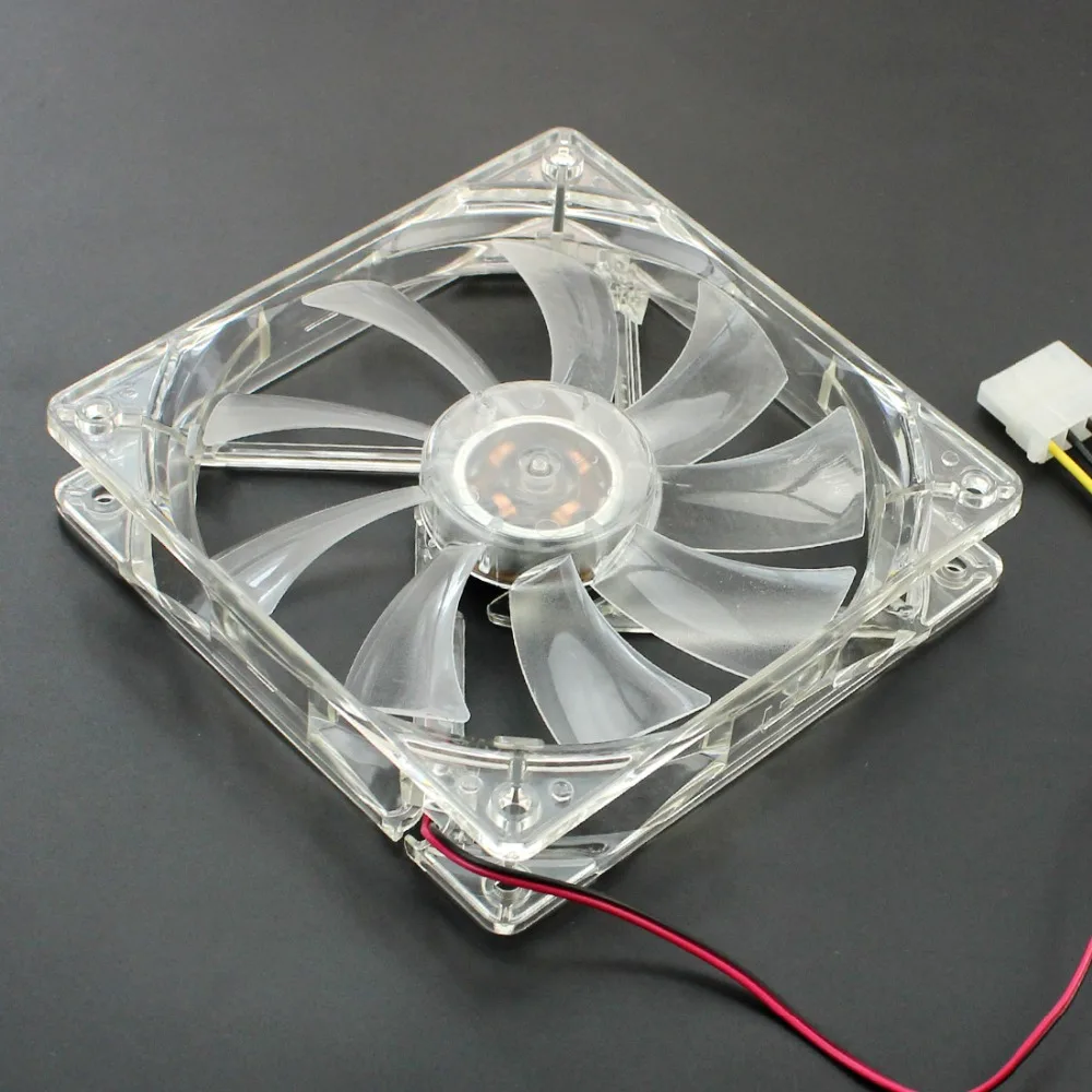 XT-XINTE большой 4Pin 12 см ПК Вентилятор для компьютера кулер LED вентилятор охлаждения