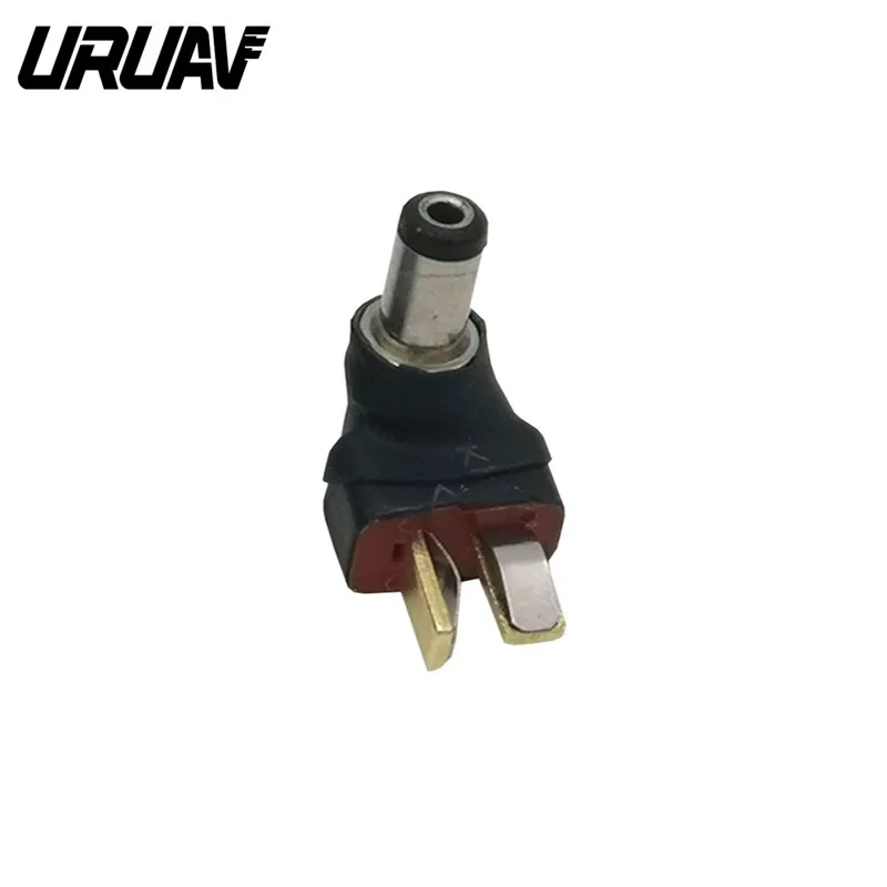 URUAV T Plug to DC5.5X2.1 адаптер литий полимерных аккумуляторов для Fatshark Skyzone Boscam FPV Goggles