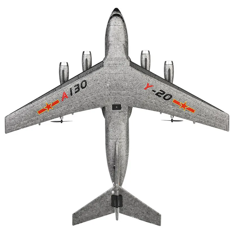 XK A130-Y20 RC самолет 2 4G 3CH 500 мм размах крыльев EPP с фиксированным крылом RTF Встроенная