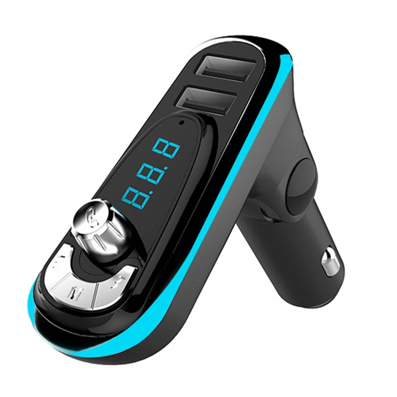 Беспроводной Bluetooth fm-передатчик автомобильный комплект громкой связи двойной USB