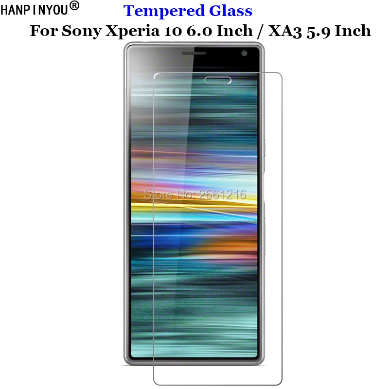 

Для Sony Xperia XA3 закаленное стекло 9H 2.5D Премиум Защитная пленка для экрана для Sony Xperia 10 6,0"