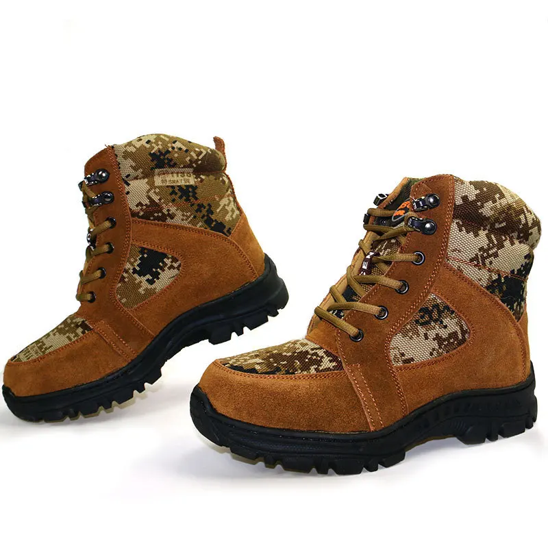 Мужские зимние ботинки на овечьем меху до-40 градусов мужские водонепроницаемые