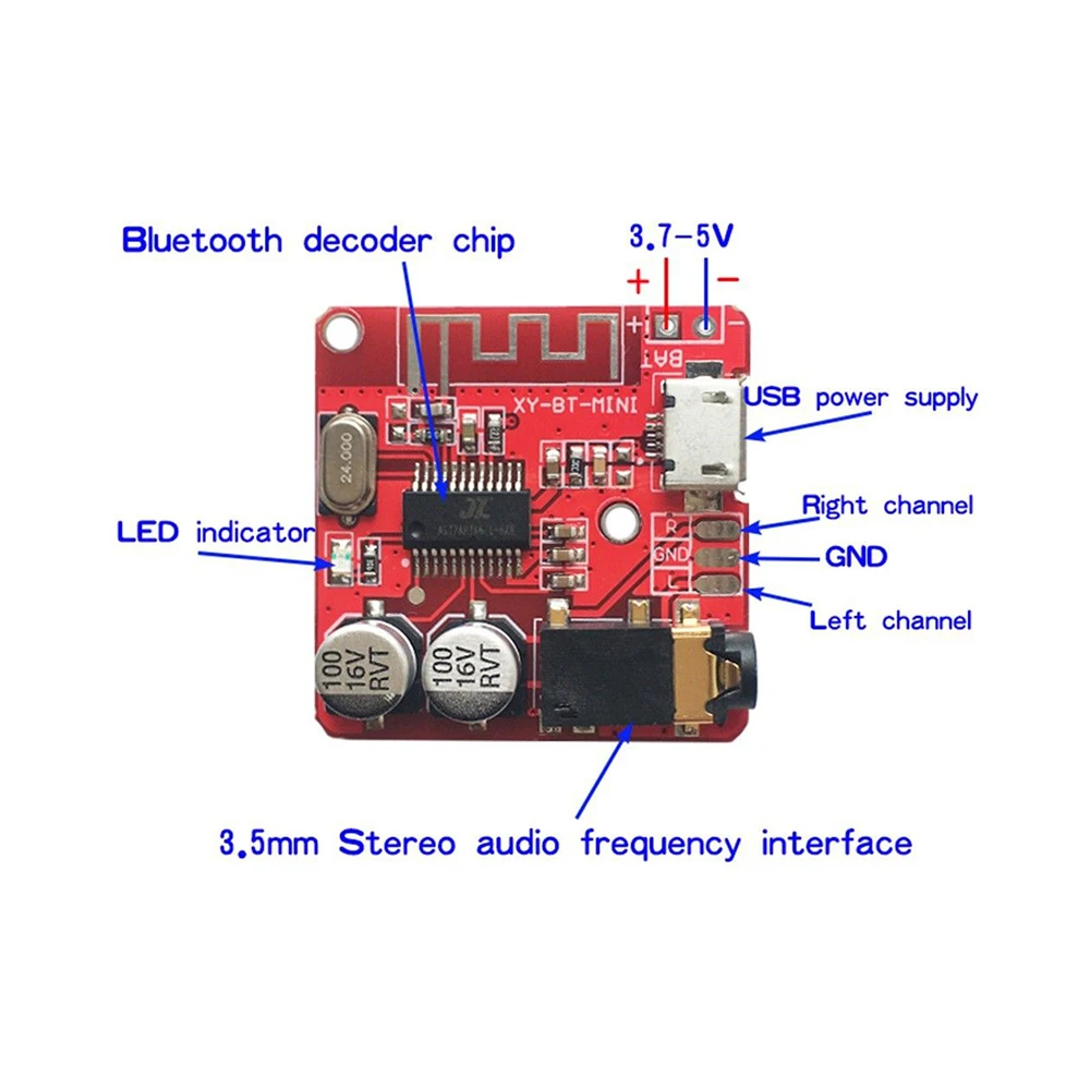 TW автомобильный модифицированный MP3 без потерь Новая схема Bluetooth 4 1 декодер плата