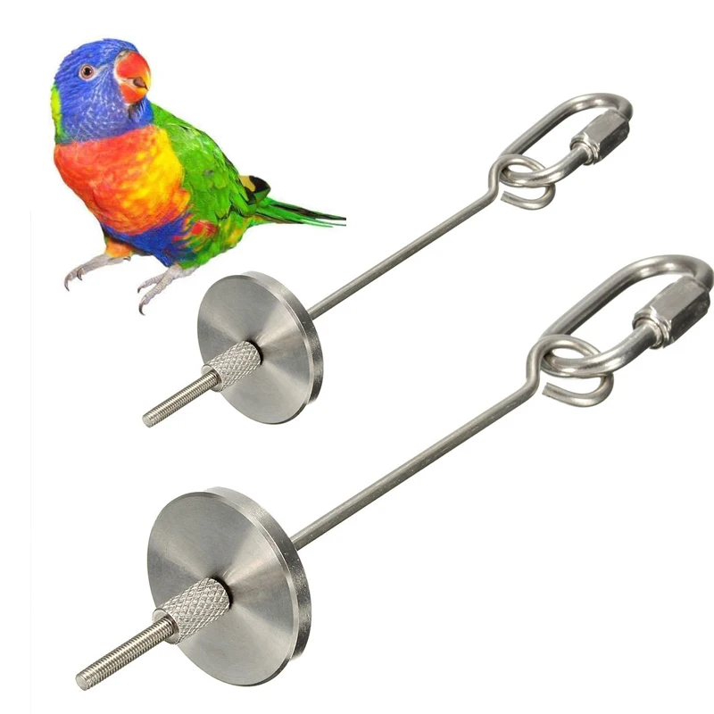 Вилка кормушка для птиц из нержавеющей стали|Игрушки птиц| |