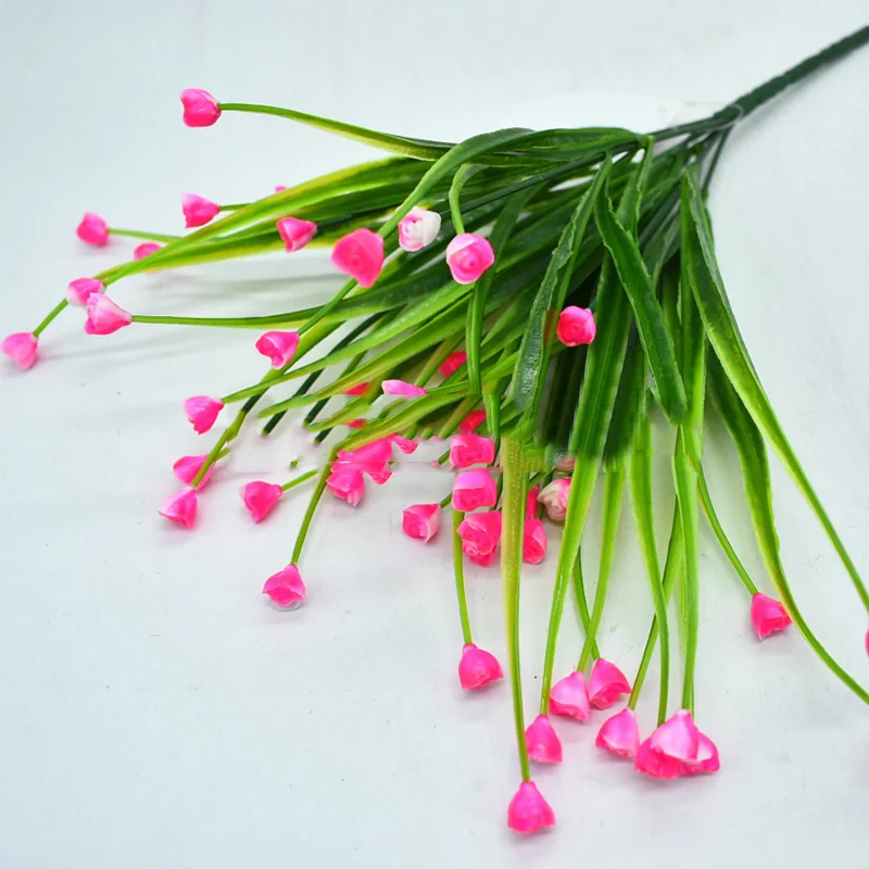 Искусственный маленький розовый цветок шелковые цветы свадебный букет