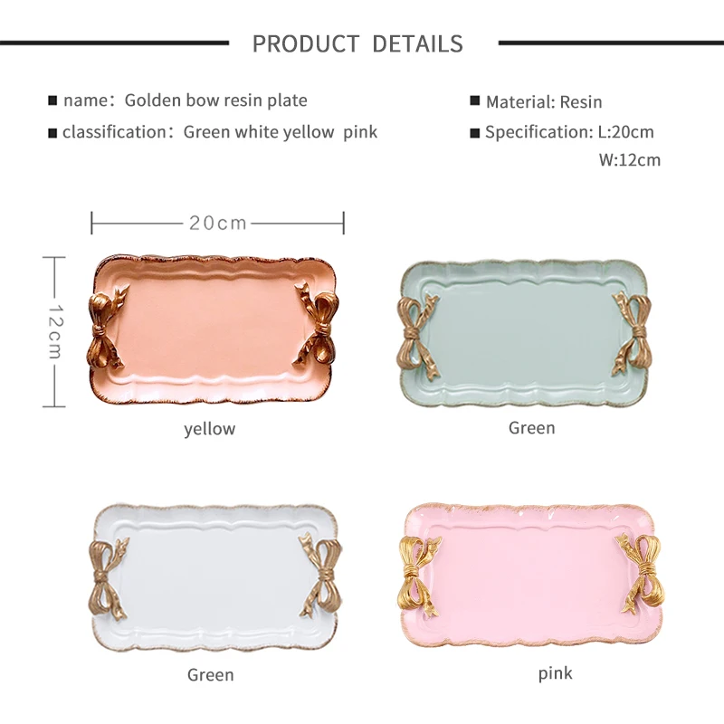 Акция! Ящики для хранения тортов в европейском стиле с розовым бантом органайзер