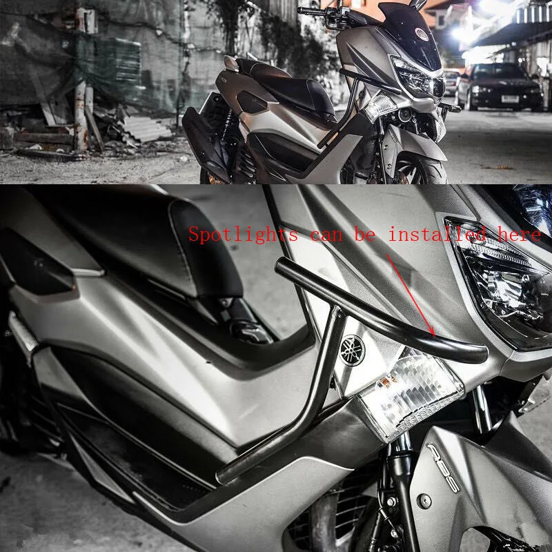 Аксессуары для YAMAHA NMAX 125 155 2015 2018 защита передней панели рамы|Накладки и