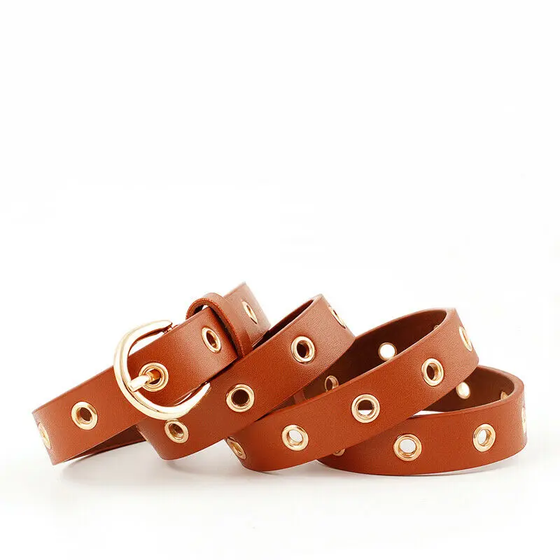 Женский ремень с люверсами модные аксессуары для девушек 2019 | Аксессуары одежды