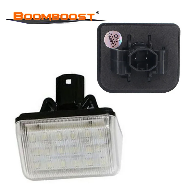 18 светодиодов Стайлинг автомобиля светодиодный номерной знак светильник