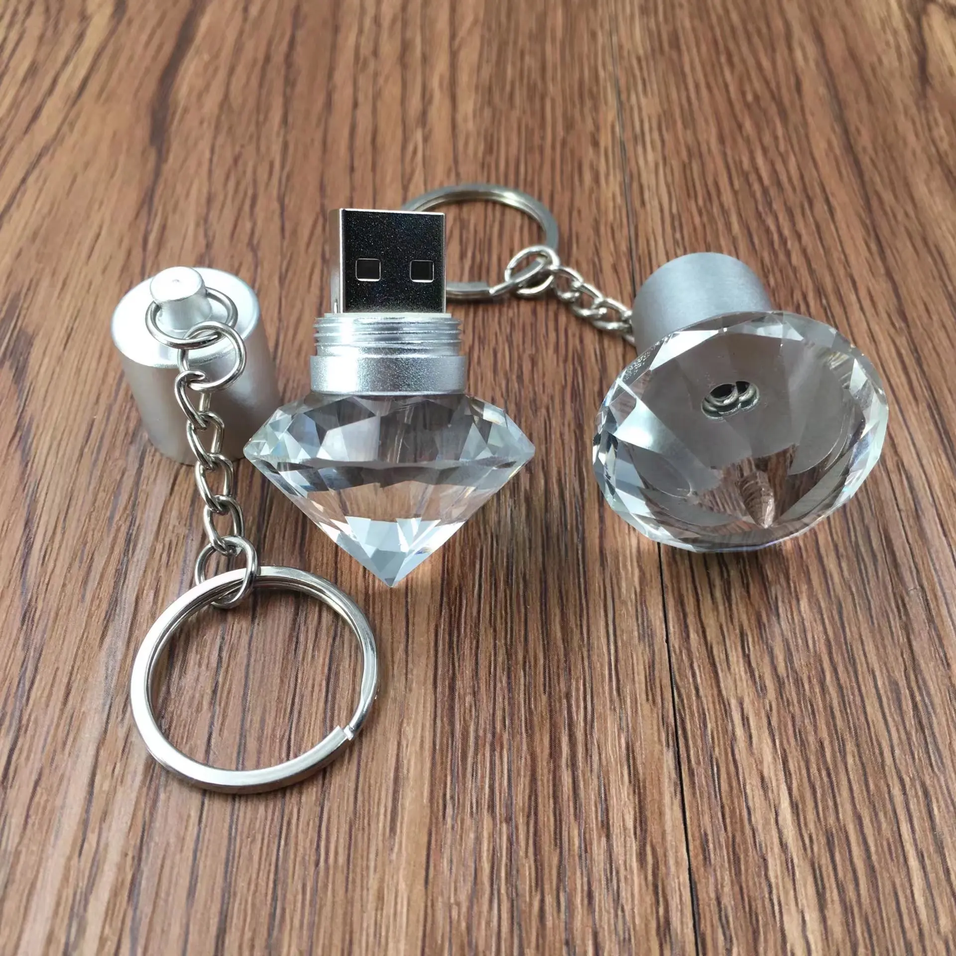 Оригинальная емкость новинка необычный Алмазный кристалл usb 2 0 флэш-карта памяти