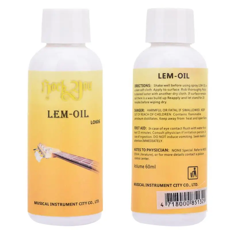 Пальчиковый досок для гитары 60 мл масло кормления лимонное аксессуары басовые
