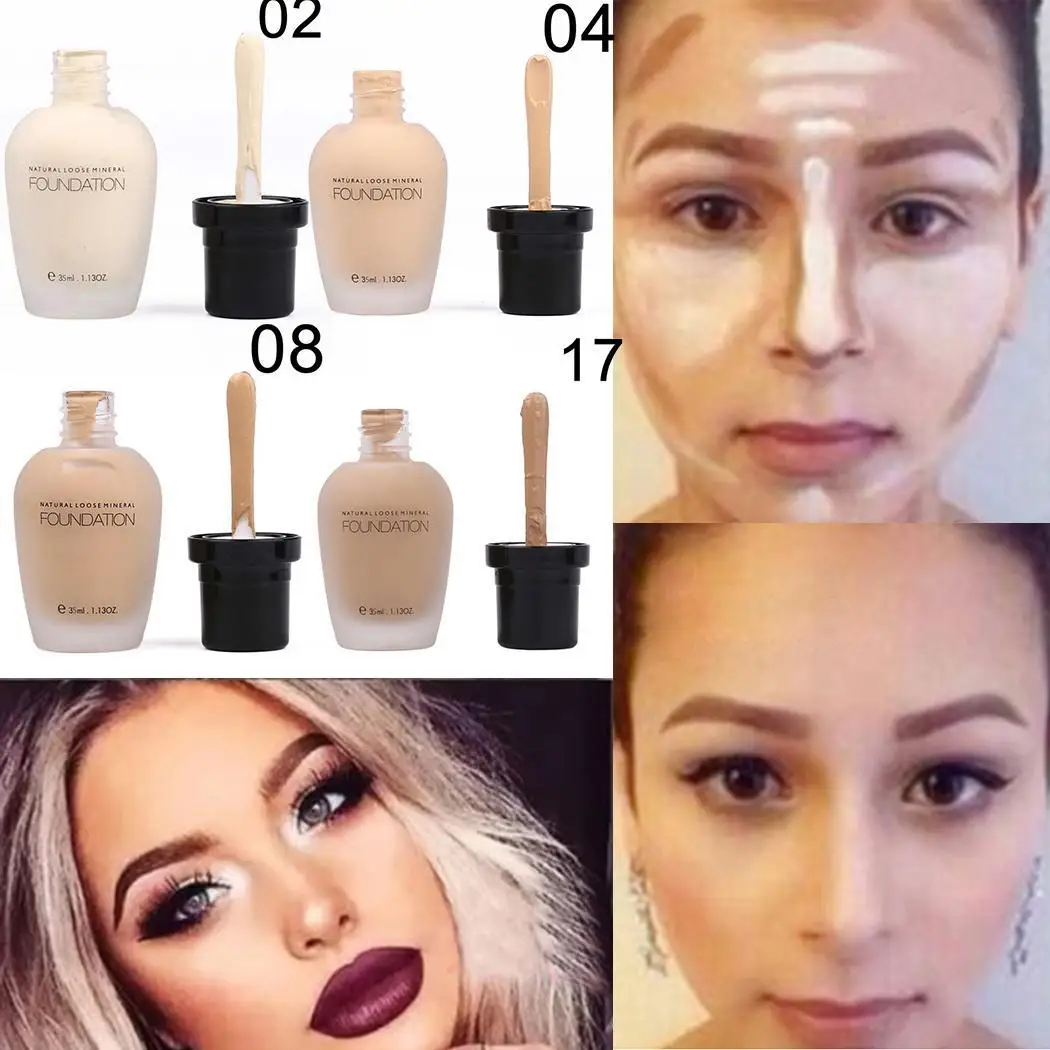 Модные женские косметический Professional нейтральный уход за кожей лица жидкости 4