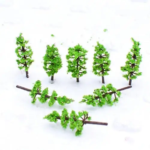 Модель Fir Tree Train Set плавки пейзаж N Z-100 шт | Игрушки и хобби