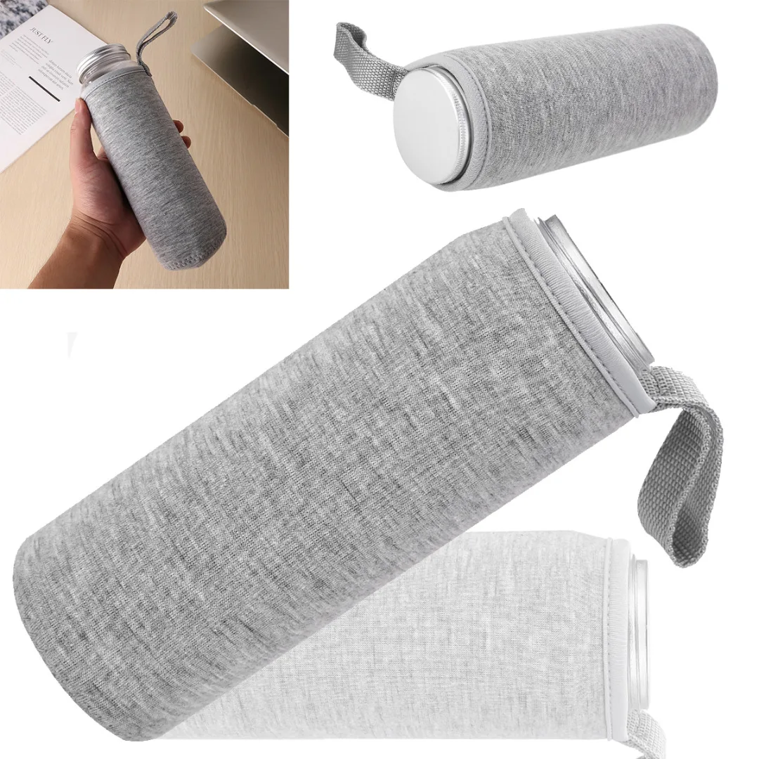

550ML Sports Water Bottle Pouch Neoprene Case Cover Insulator Holder Bag Pouch Sleeve Carrier Outdoor Travel Cycling Gym Bag