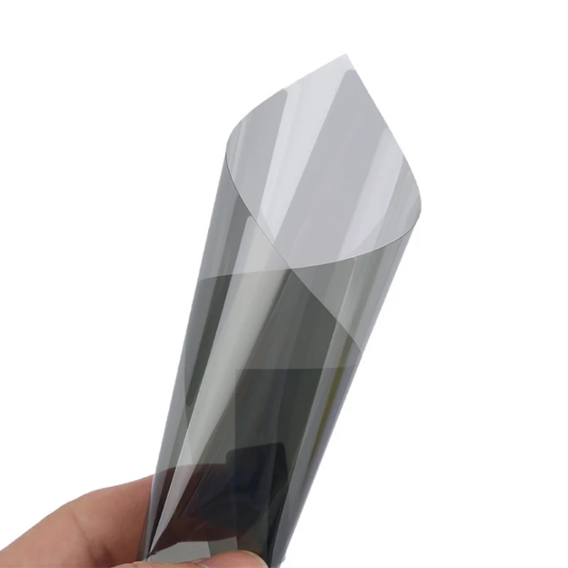 50 см х 300 см 2ply VLT50 % металлическая Светоотражающая черная пленка для окон автомобиля дома тонировка стекла автомобильное боковое окно солнечная УФ-Защитная Наклейка