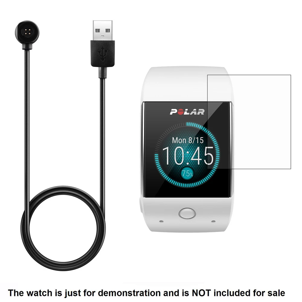 Зарядный кабель USB + Защитная пленка для экрана аксессуары спортивных смарт часов