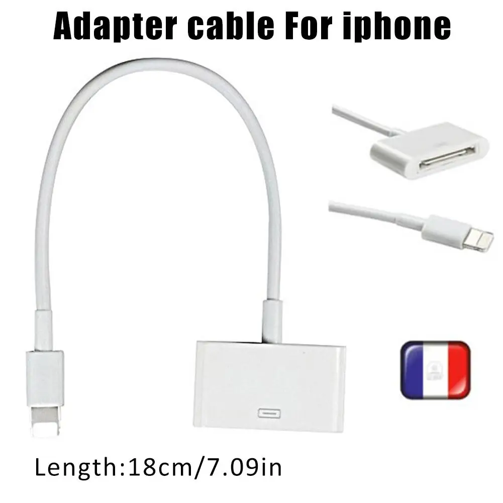30 Pin к 8 зарядное устройство конвертер адаптер кабель Поддержка синхронизации и