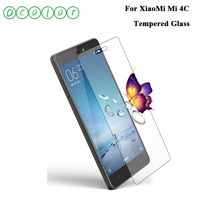 Ocolor для Xiaomi Mi 4C протектор экрана из закаленного стекла стальная замена пленки