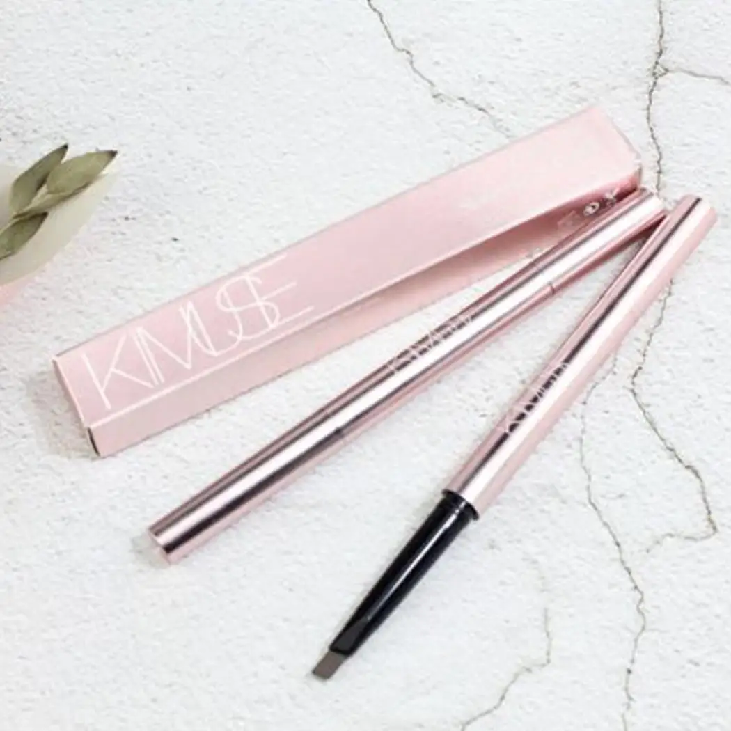 Double-headed Eyebrow Pencil Lasting Waterproof Anti-sweat Brush Plastic 0.25g | Красота и здоровье