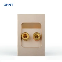 chint wall switch socket 120 type 9l function key audio socket two terminal group combine modular bayer pc material socket