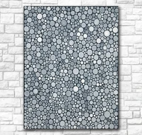 hand painted oil painting wall painting yayoi kusama infinity dots howe home decorative wall art picture living room painting